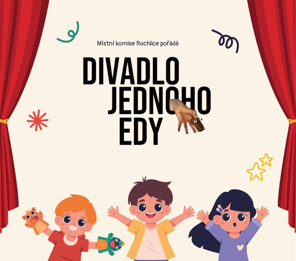 Pozvánka na Divadlo Jednoho Edy 🎭😍